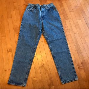 Vintage Ikeda Jeans Made in Canada Unisex loose fit. Light wash